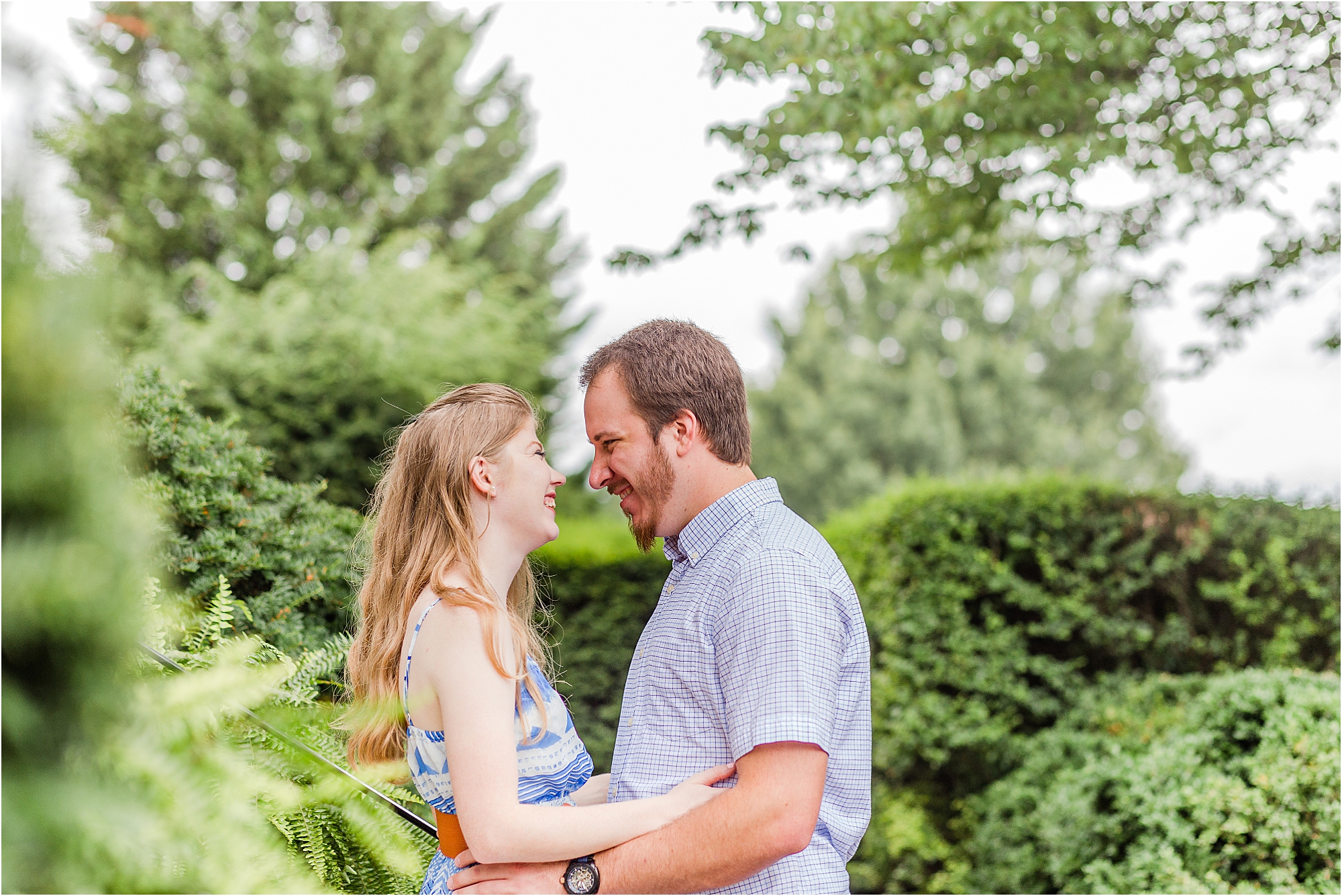 Engagement session at The Maridor in Roanoke, Virginia.