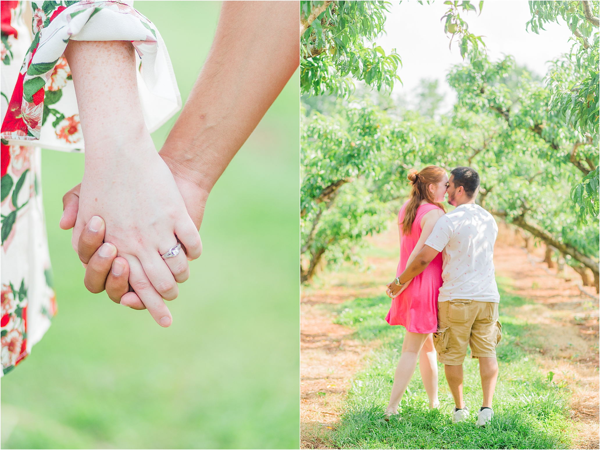 Couple at Chiles Peach Orchard