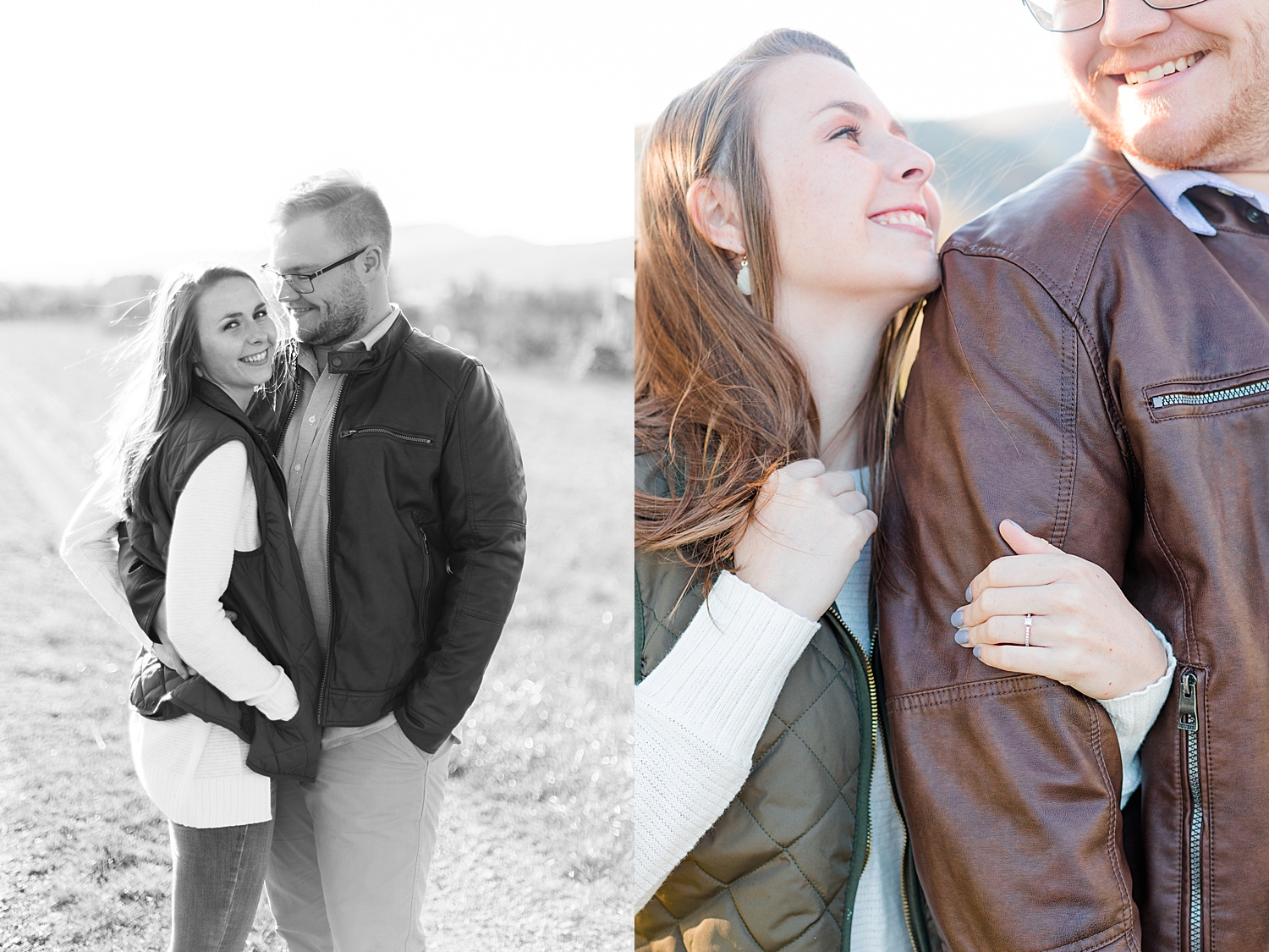 engagement photos by Hollins University