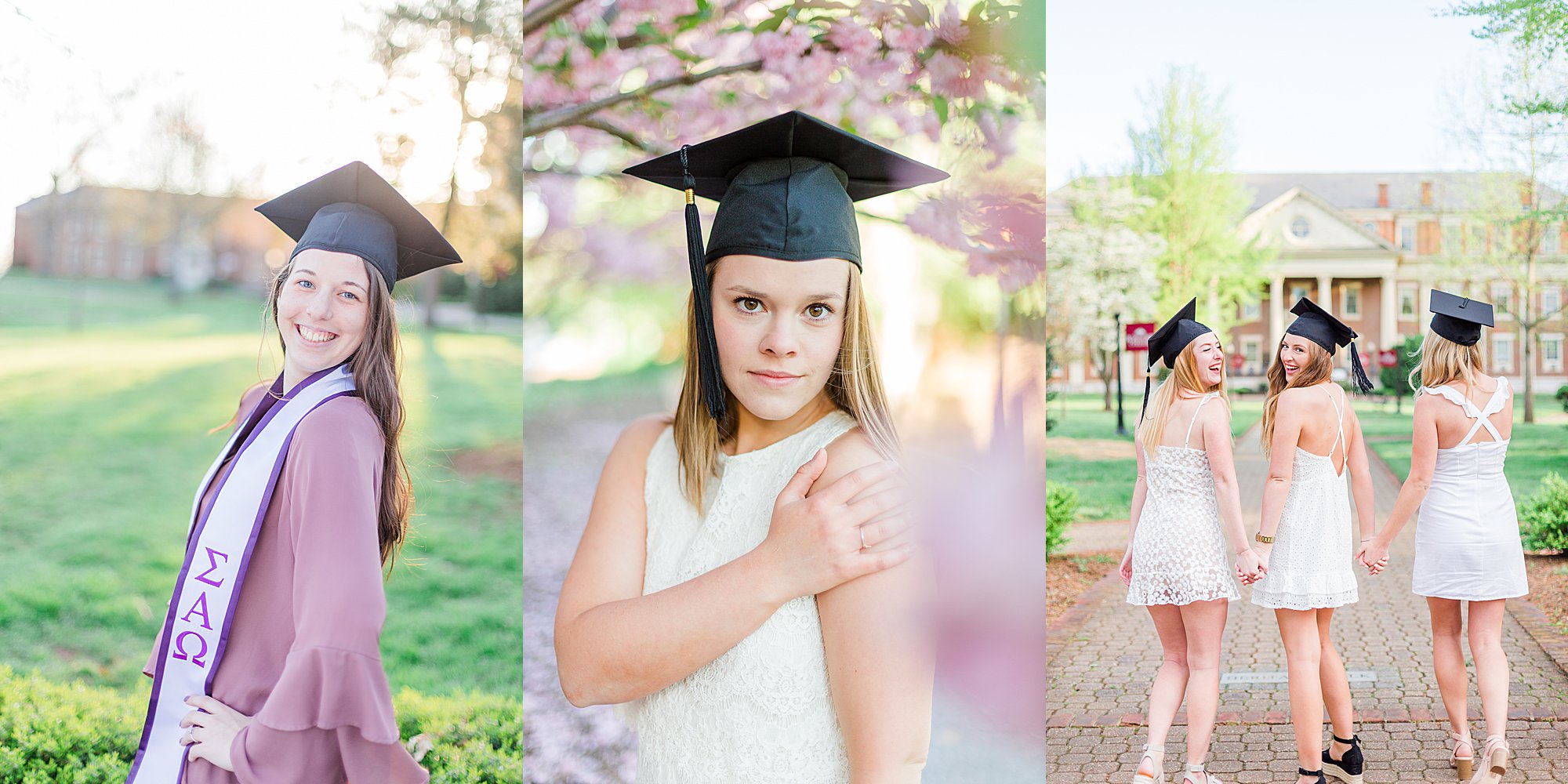 Roanoke College graduation pictures.
