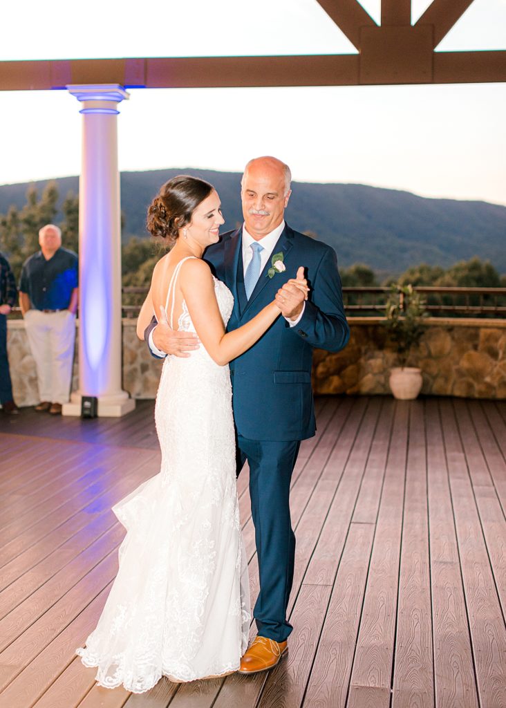 Father daughter first dance.