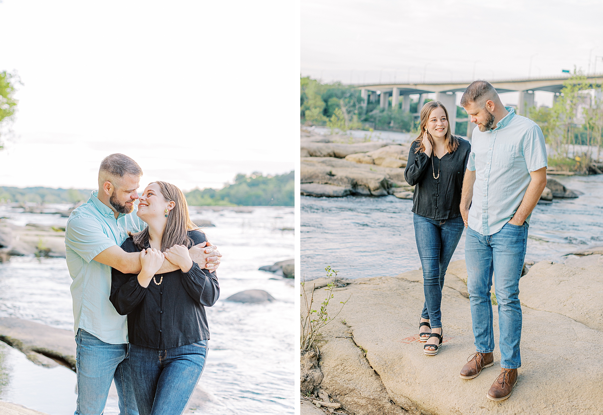 Richmond engagement session at Belle Isle by Ashley Eagleson Photography