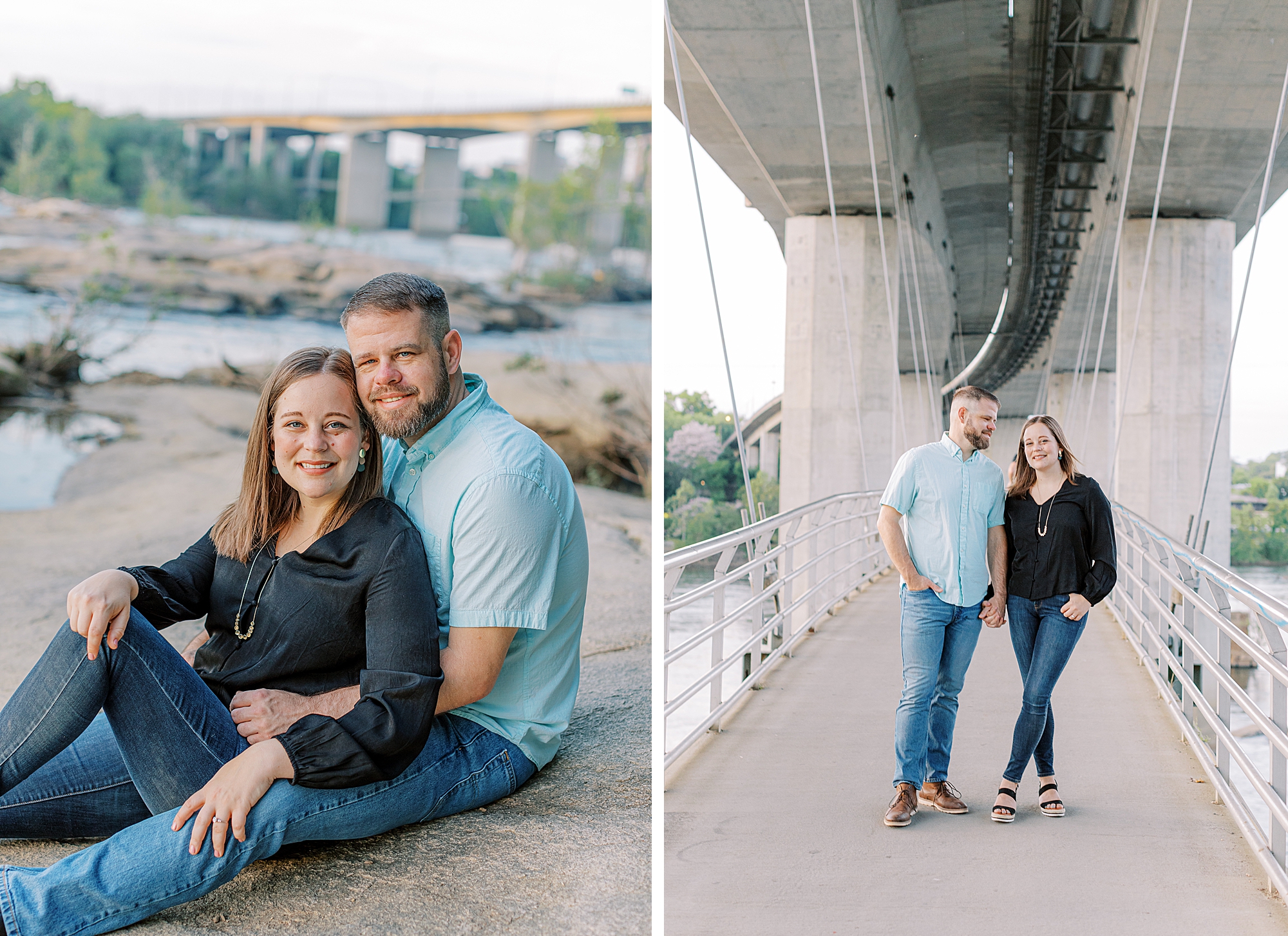 Richmond engagement session at Belle Isle by Ashley Eagleson Photography