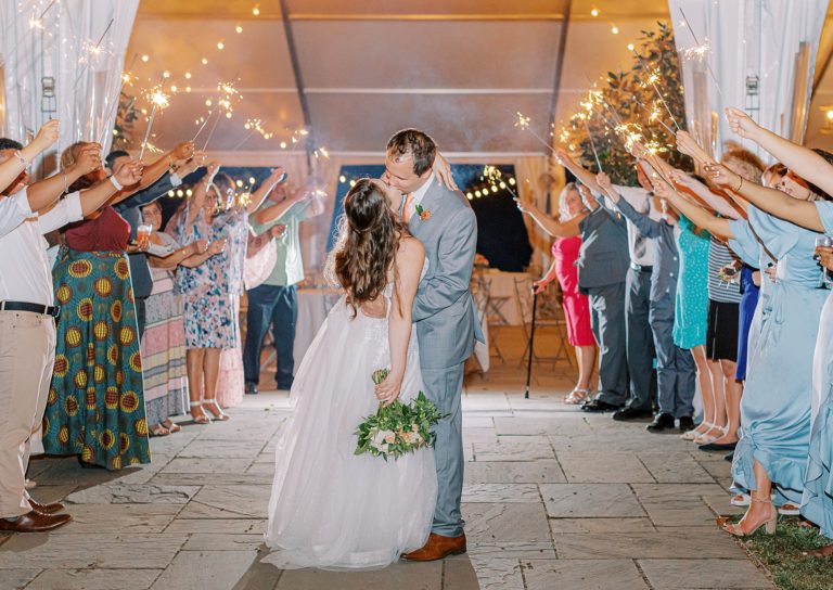 Market at Grelen Wedding A Blue and Coral Summer Wedding