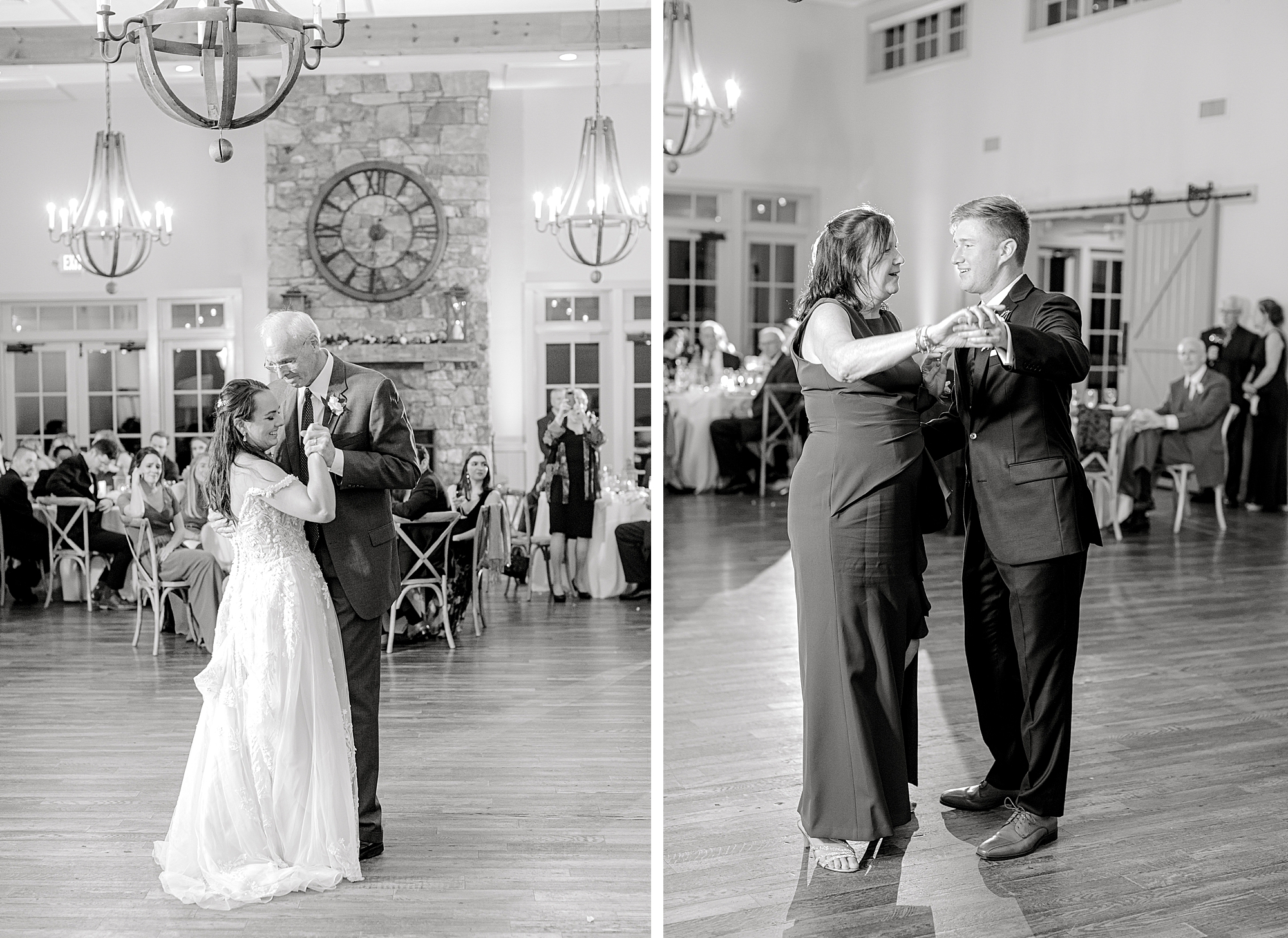 Parent dances at wedding.