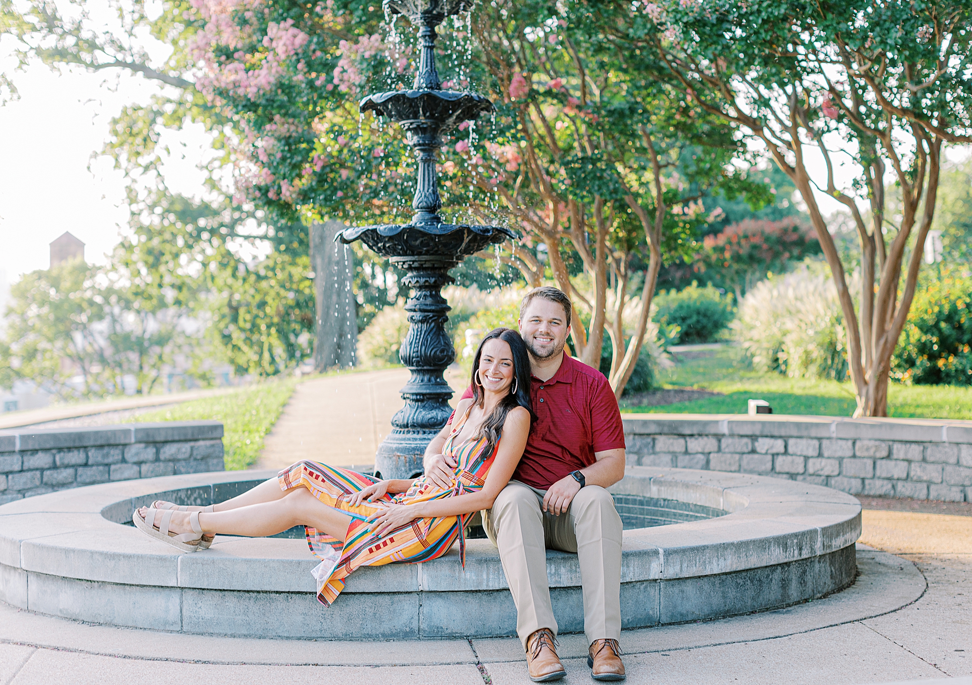 Engagement session at Libby Hill.