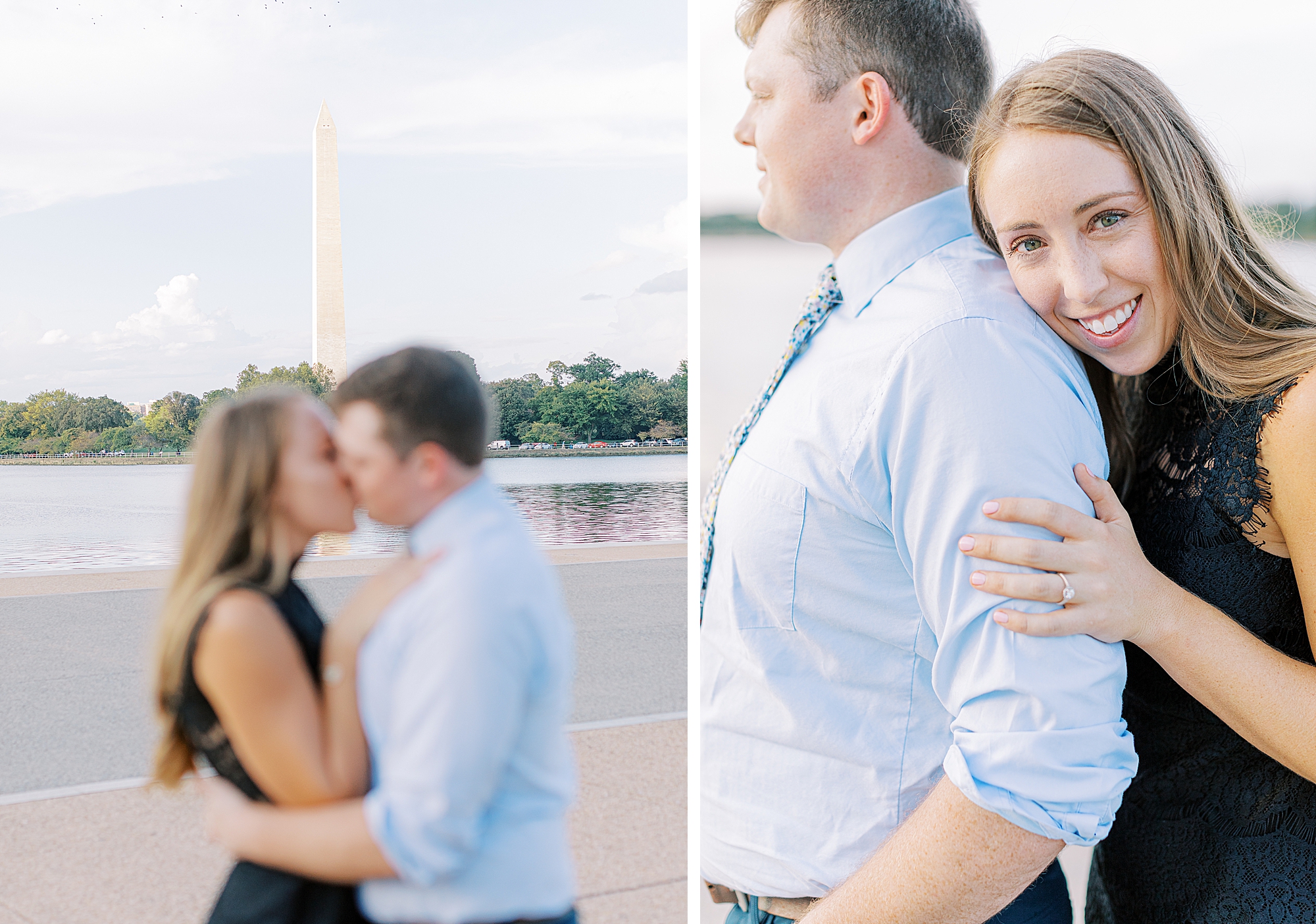 Washington DC engagement photos.